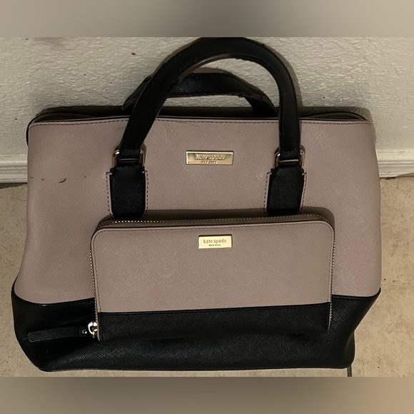 Kate spade larchmont ave Evangeline purse and matching wallet - Picture 1 of 4